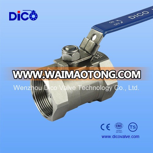 Heavy Type Manual Handle 1PC Ball Valve with Lock