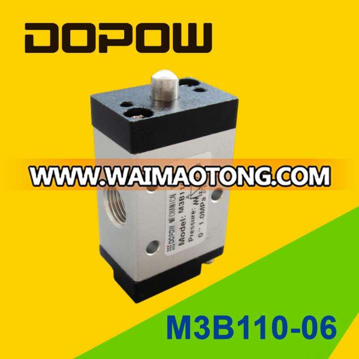 M3b110-06 Basic Type 2 Position 3 Way M3 Manual Mechanical Valve