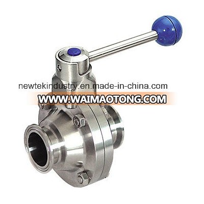 Sanitary Manual Butterfly Type Ball Valve