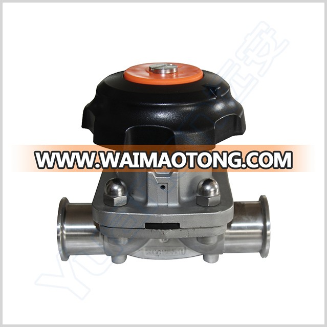 Sanitary Stainless Steel Clamp Diaphragm Valve