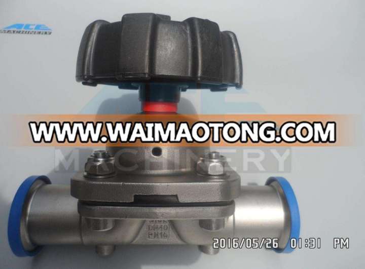 Stainless Steel Tank Bottom Diaphragm Valve (ACE-GMF-3001)