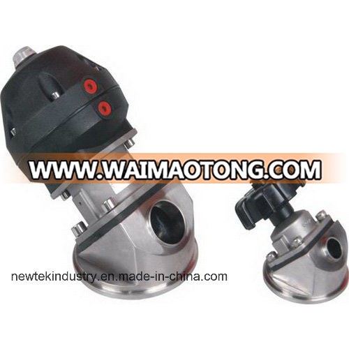 Sanitary Pneumatic Tank Bottom Diaphragm Valve